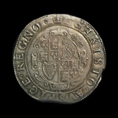 Charles I halfcrown reverse