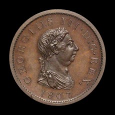 George II Penny obverse