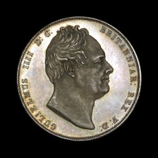 William IV halfcrown obverse