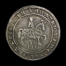 Edward VI halfcrown obverse