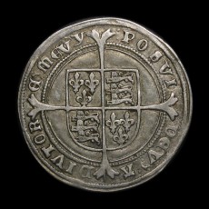 Edward VI halfcrown reverse