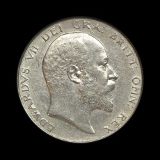 Edward VII halfcrown obverse