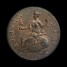 George III halfpenny obverse