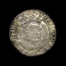 Henry VIII groat obverse