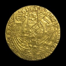 Edward IV ryal obverse