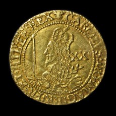 Charles I unite obverse