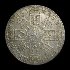 William and mary crown reverse