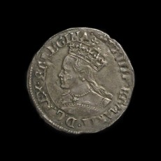 Philip and Mary groat obverse