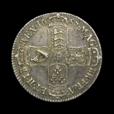 James II halfcrown reverse