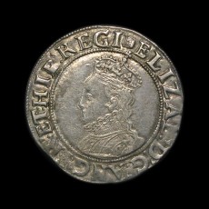 Elizabeth I shilling obverse
