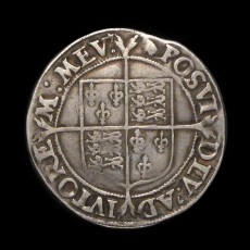 Elizabeth I Shilling Reverse