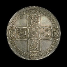George II halfcrown reverse