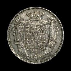 William IV halfcrown reverse