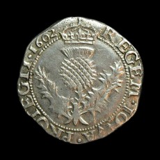 James VI thistle merk reverse