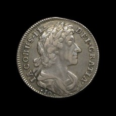 James VII ten shillings obverse