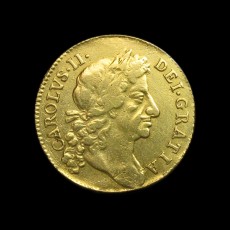 Charles II guinea obverse