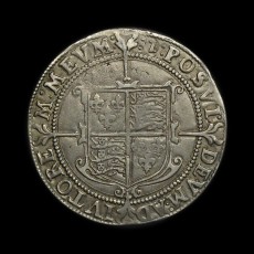 Elizabeth I halfcrown reverse