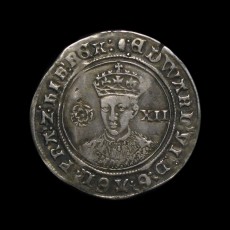 Edward VI shilling obverse