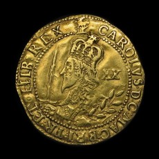 Charles I unite obverse