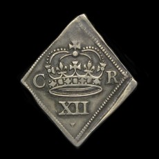 Charles I shilling obverse