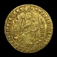 Henry VIII sovereign obverse