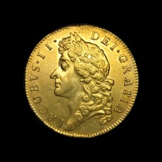 James II guinea obverse