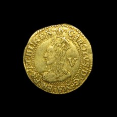 Charles I crown obverse
