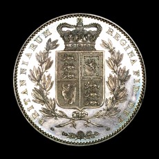 Victoria crown reverse