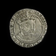 Henry VIII groat obverse