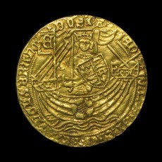 Edward IV ryal obverse