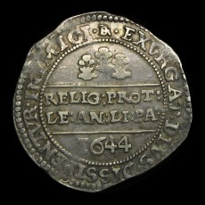 Charles I halfcrown reverse