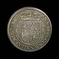 Charles I twelve shillings reverse