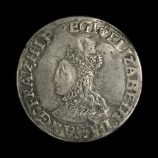 Elizabeth I shilling obverse