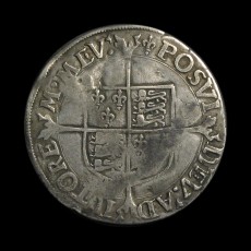 Elizabeth I shilling reverse