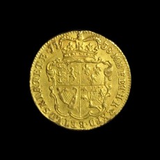 George II half guinea reverse