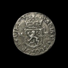 Mary half testoon obverse