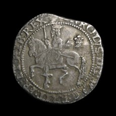 Charles I halfcrown obverse