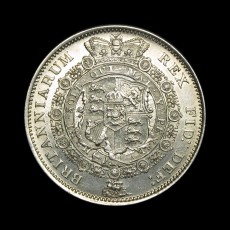 George III halfcrown reverse