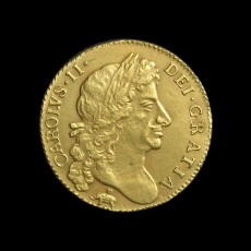 Charles II guinea obverse