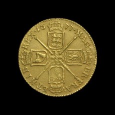 Charles II guinea reverse