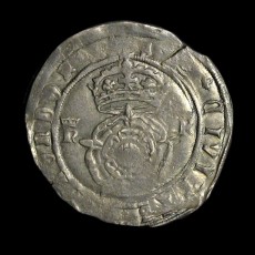 Henry VIII testoon reverse