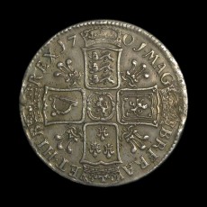 William III halfcrown reverse