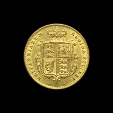 Victoria half sovereign reverse
