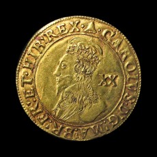 Charles I unite obverse