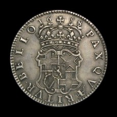 Cromwell halfcrown reverse