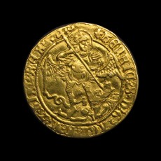 Henry VIII angel obverse