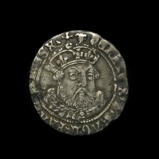 Henry VIII groat obverse