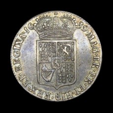 William and Mary halfcrown reverse