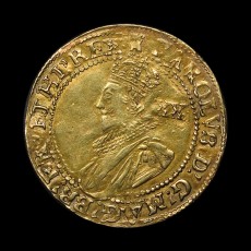 Charles I unite obverse