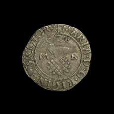 Mary of guise bawbee obv